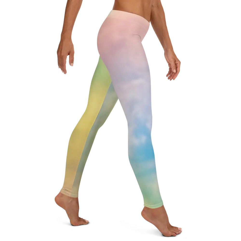 Blur cloud rainbow Design Legging - V10 product image (5)