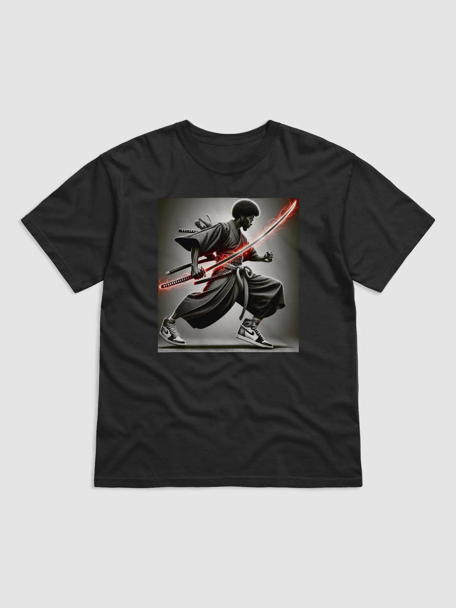Black Samurai Red Tee product image (3)