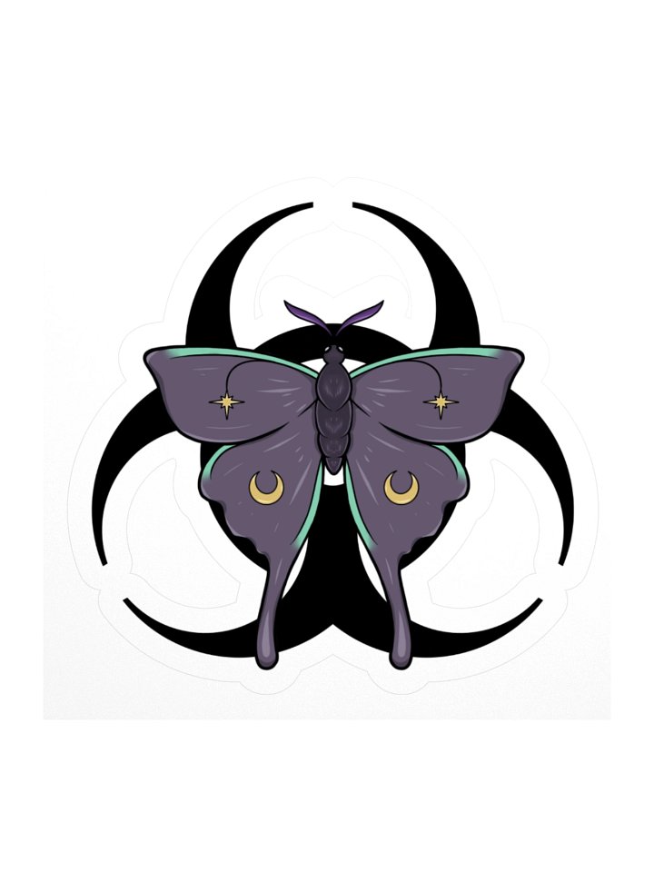 Hazard Moth Sticker product image (1)