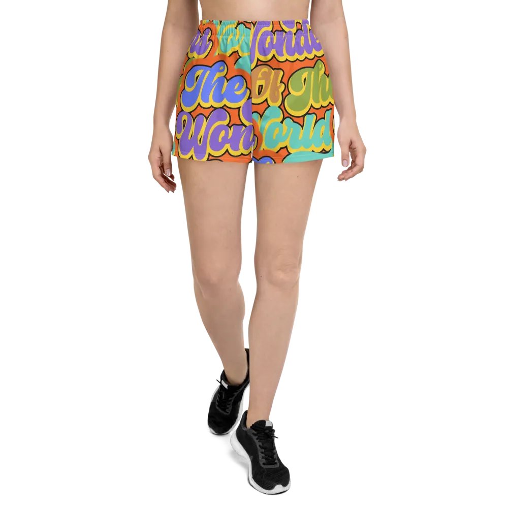 The Wonders Graphic Athletic Shorts product image (1)