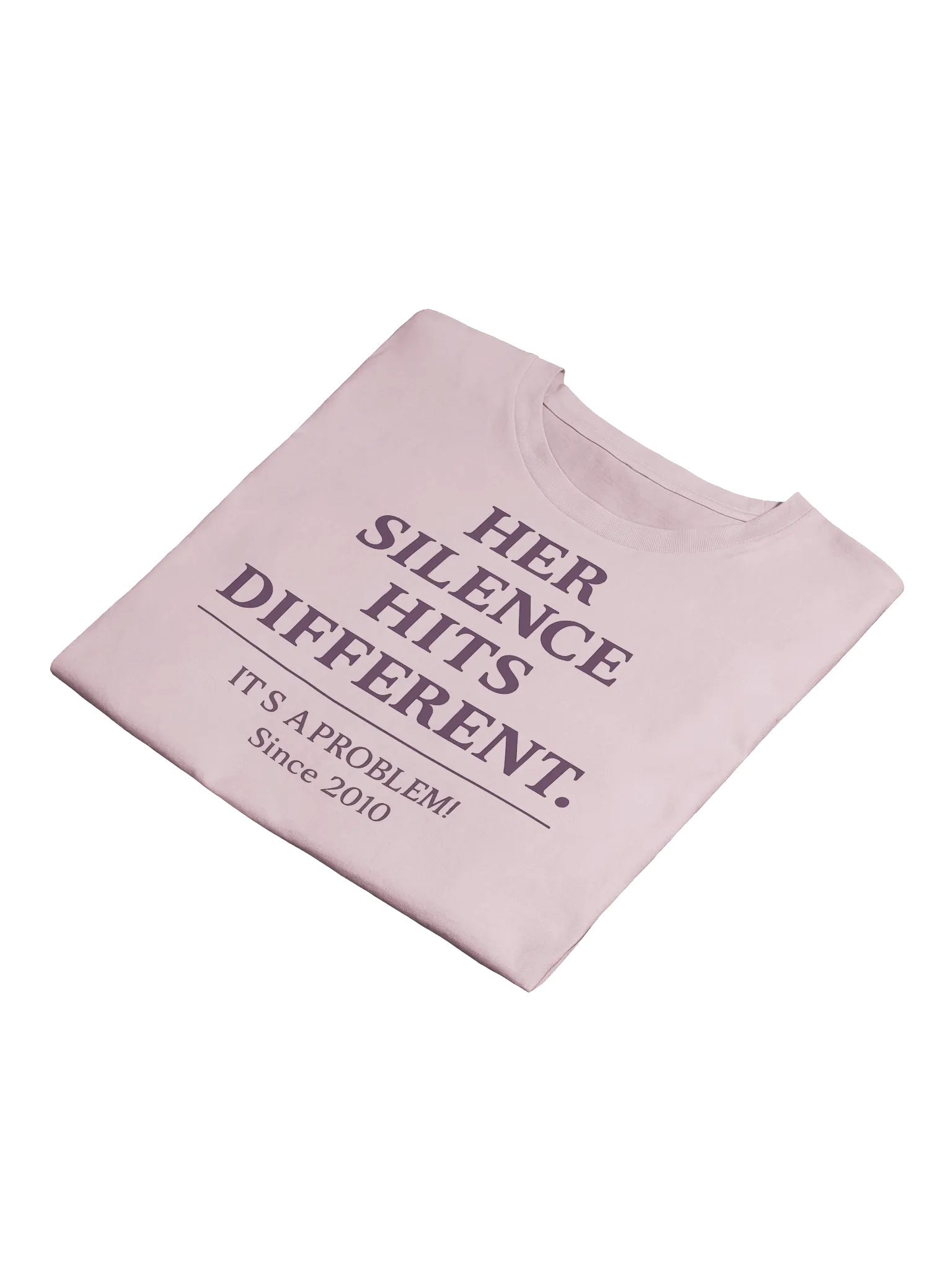 Her Silence Hits Different Tee – Crop Tee product image (5)
