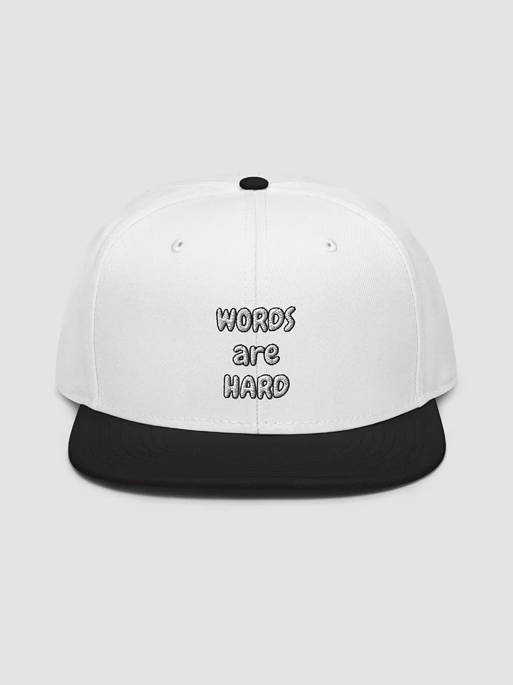 Words are Hard Hat product image (1)