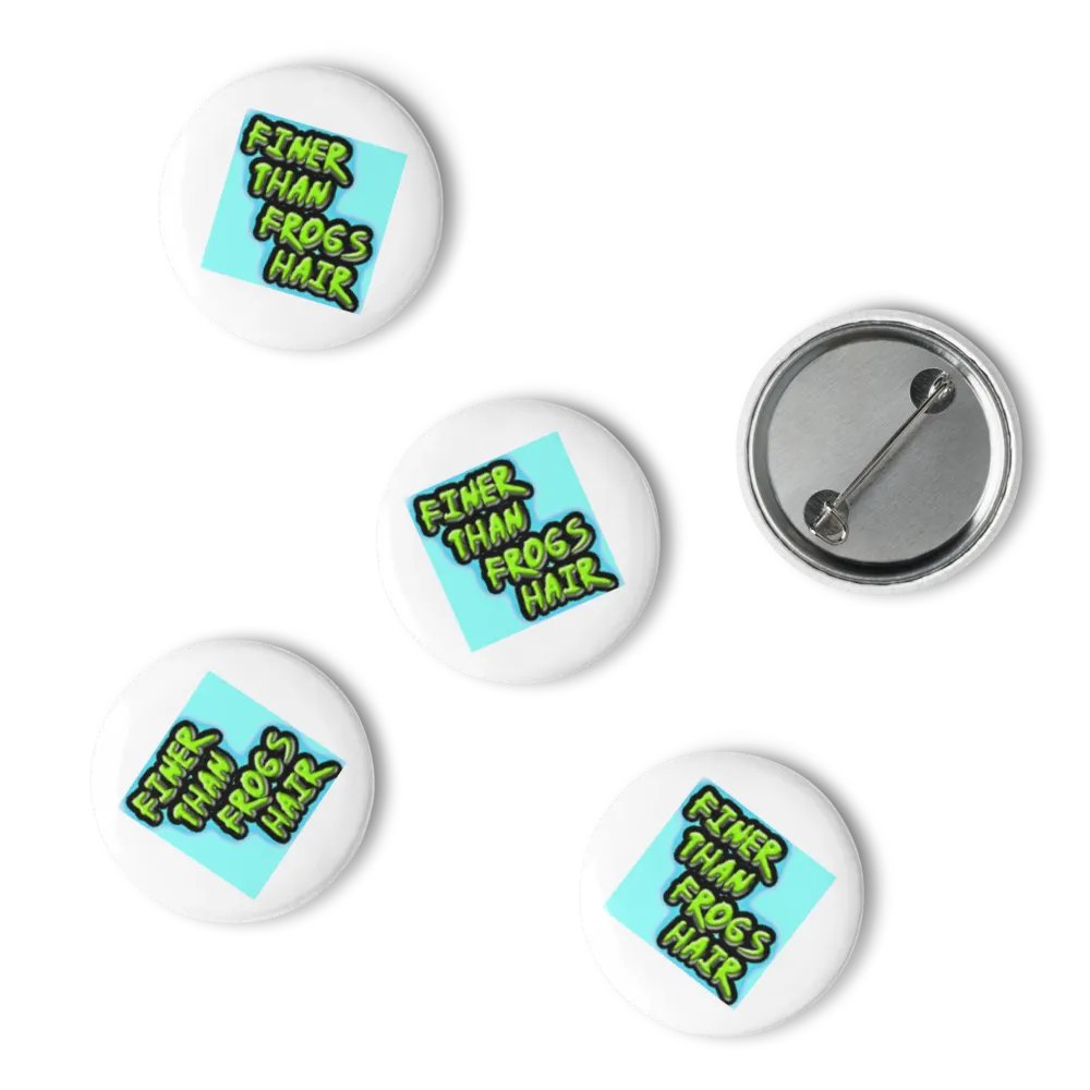 Finer Than Frogs Hair Pin Button Set product image (15)