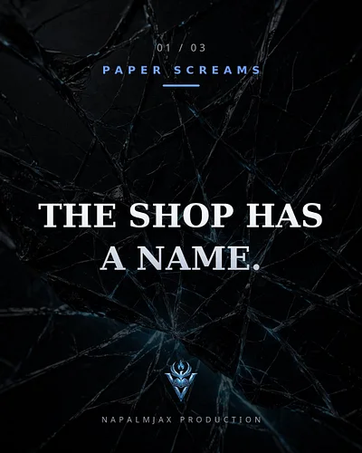 This is what the noise was building toward.
Paper Screams — the series, the film, the evidence. The name's on the door now.