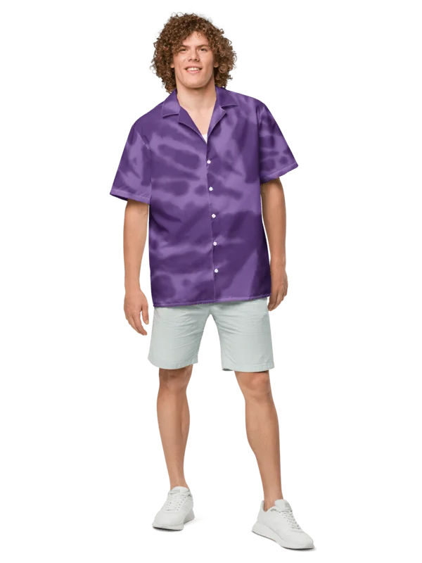 His House Aloha Shirt - Purple Haze product image (1)