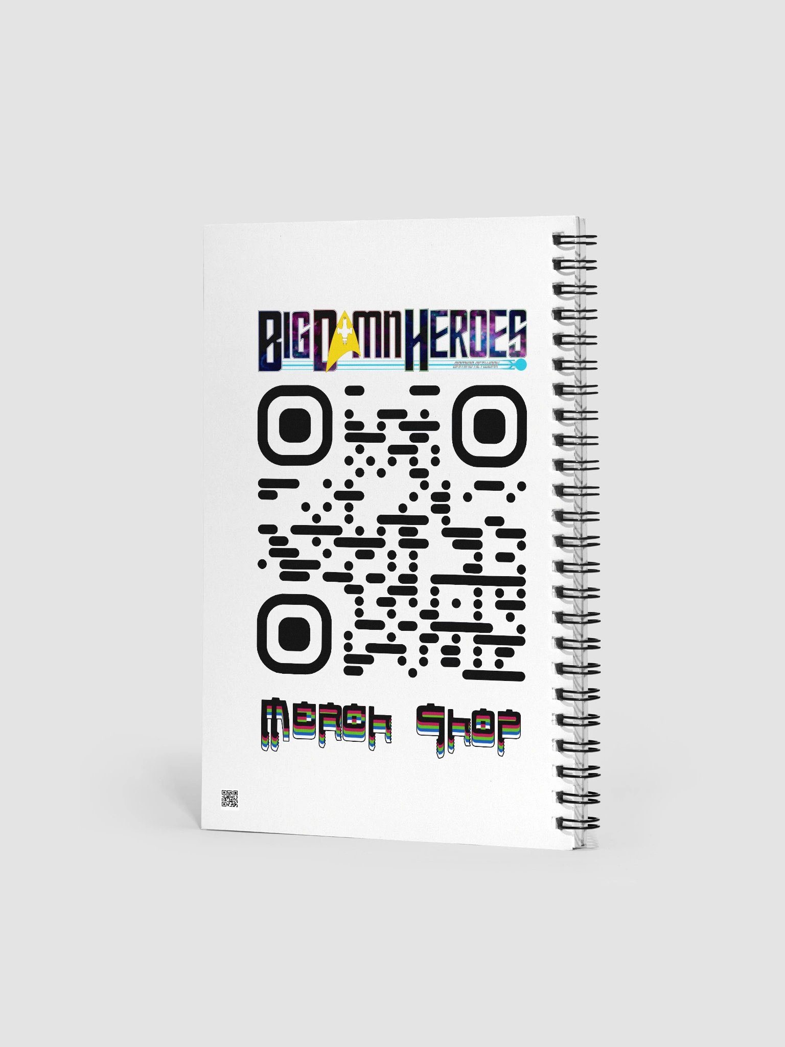 TheSomeBody-BDH- Spiral Notebook product image (2)