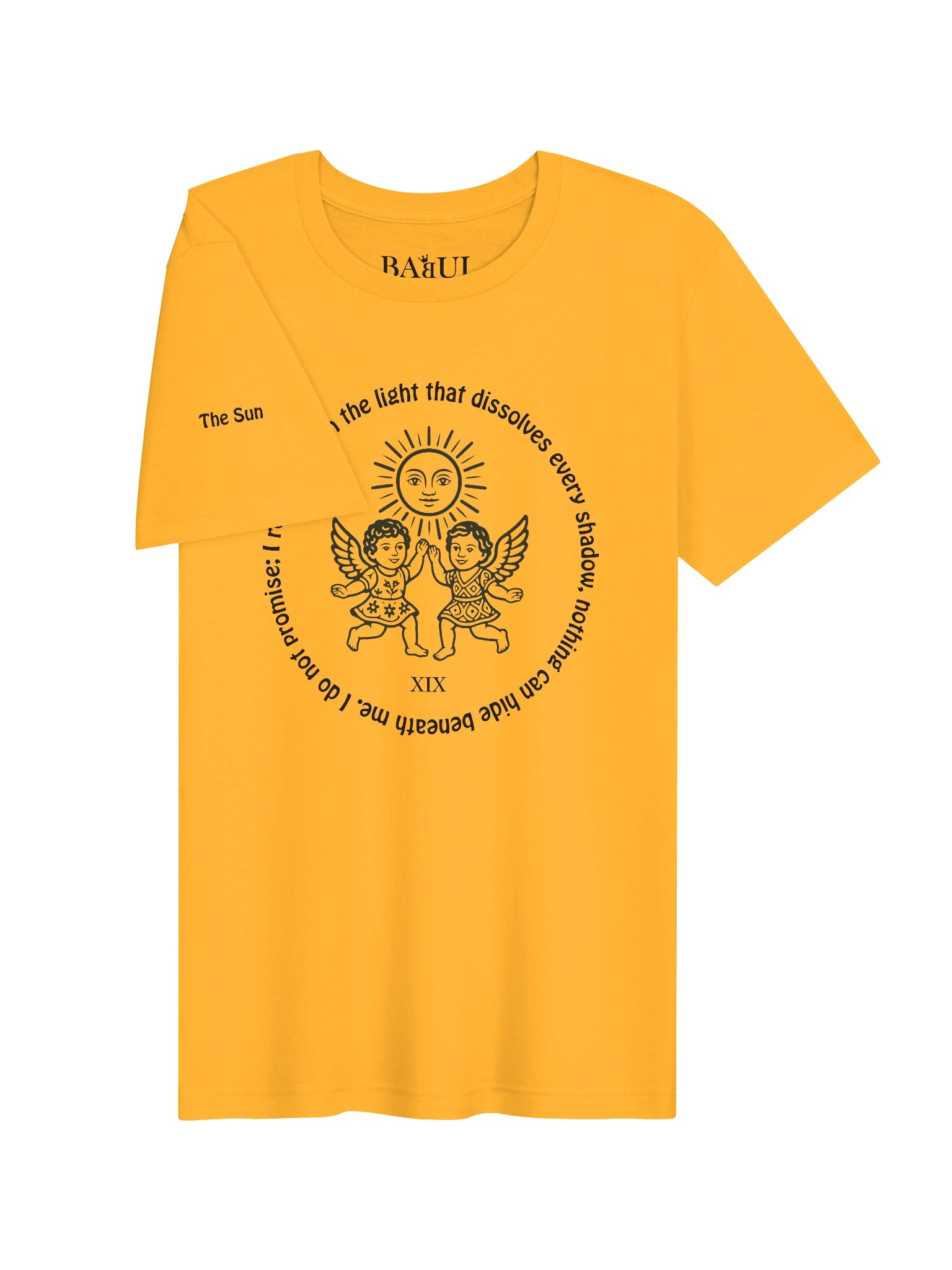 The Sun - ArcanaPop T-Shirt – Where Tarot Magic Meets Pop Art product image (4)