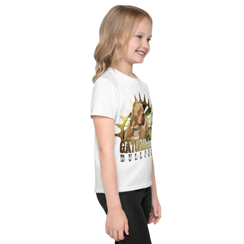 White GatorHead Bullies Kid T-shirt product image (3)