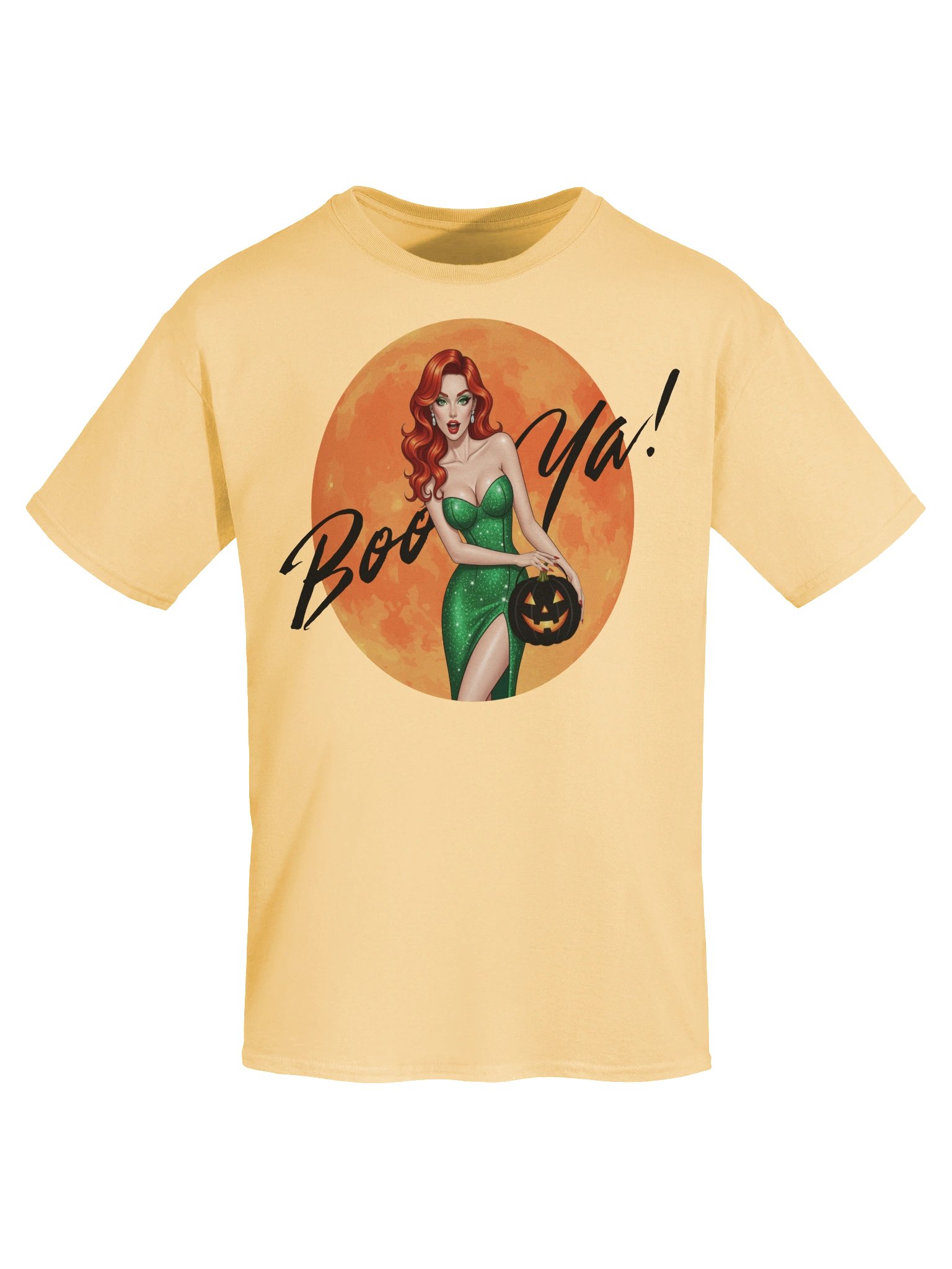 Boo Ya! Halloween Pin-Up T-Shirt product image (5)