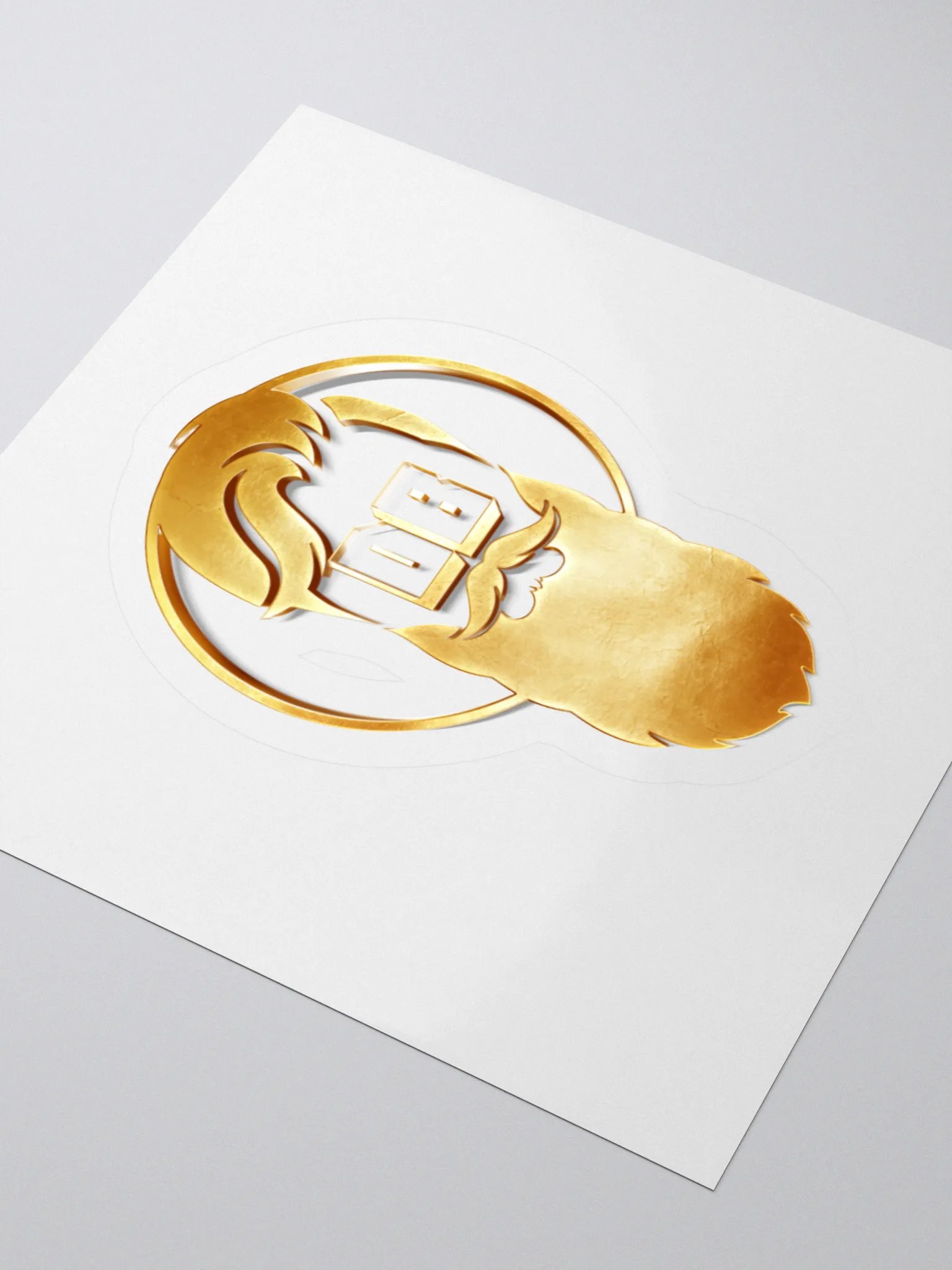 DurdeeBurd Sticker GOLD product image (9)