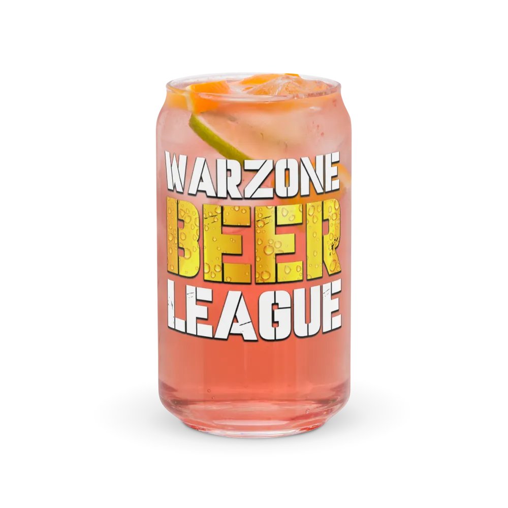 Warzone Beer League - Can Shaped Glass product image (7)