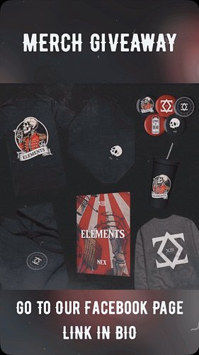 Don’t Forget we still have a FREE merch giveaway!! Find out how you can win on our Facebook page!

#merch #design #elements #...