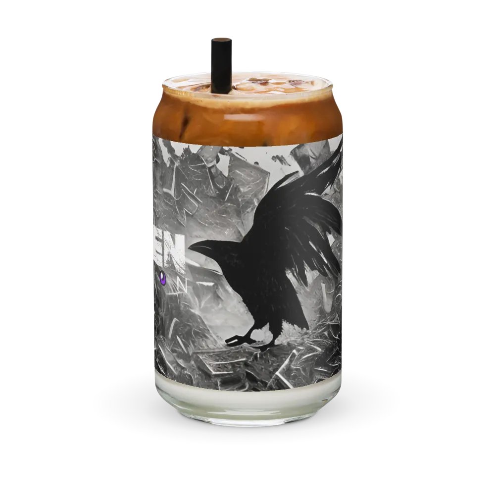 Raven Fiction 16 oz Can-Shaped Glass product image (42)