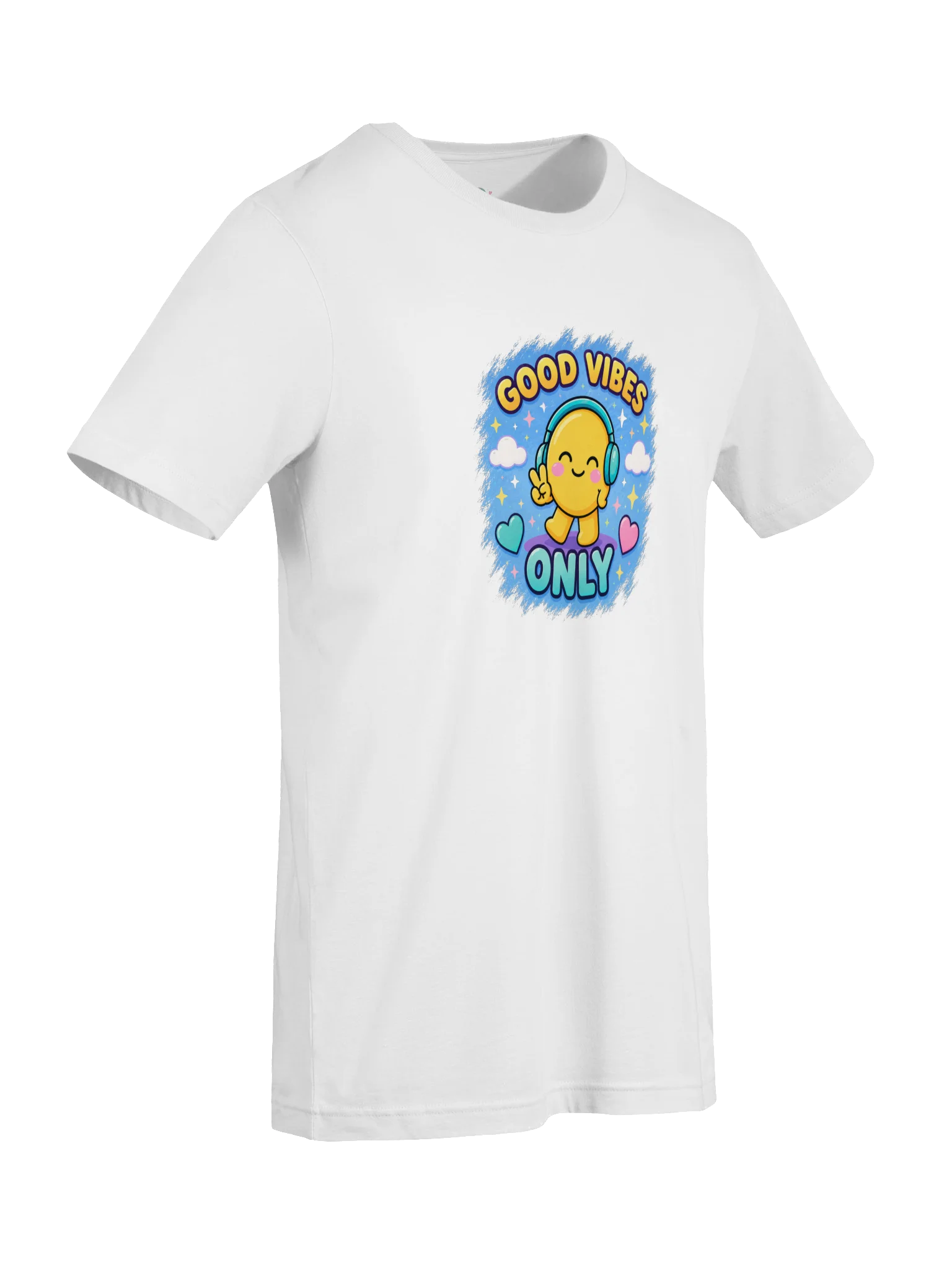 Good Vibes Only Cartoon Tee product image (27)