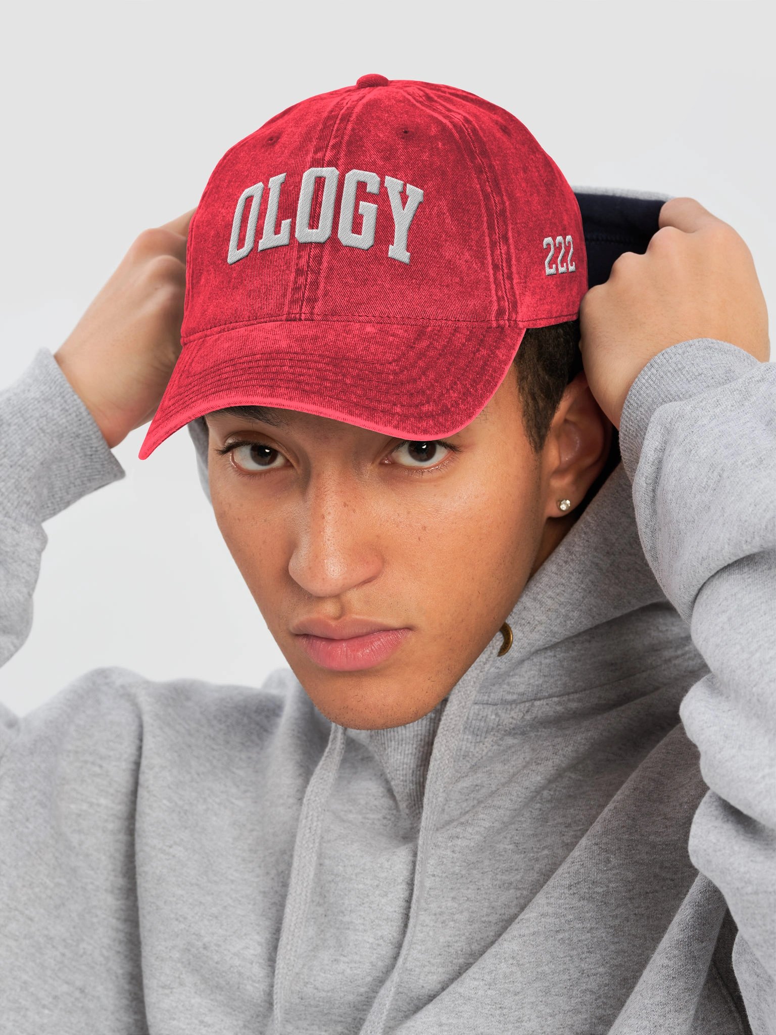 222 Trust The Signs Cap Red product image (8)