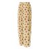 1970s Retro Mushroom Ladies Pajama Pants