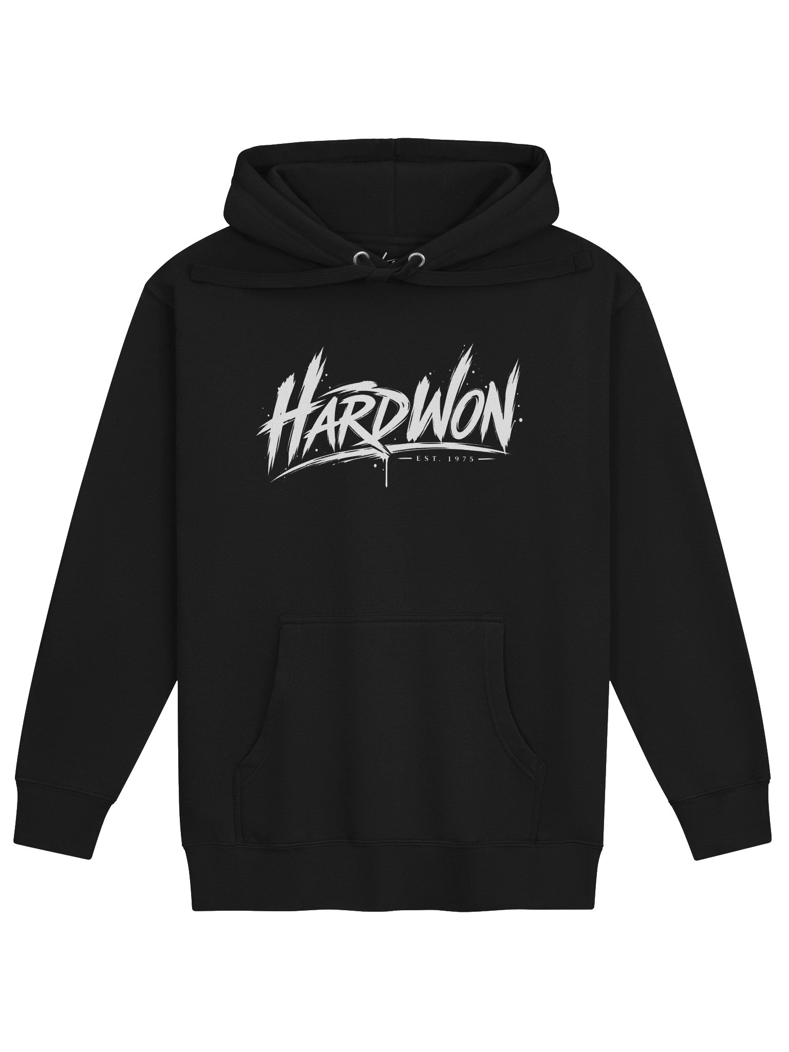 Hard Won: Battle Script Unisex Hoodie product image (1)