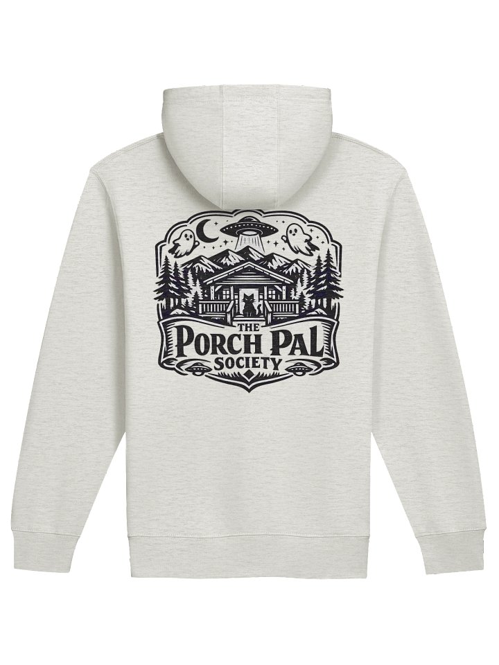 PORCH PAL SOCIETY ZIP UP HOODIE product image (1)