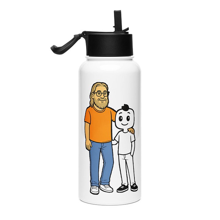 Dear Future Overlords Stainless Steel Water Bottle product image (1)