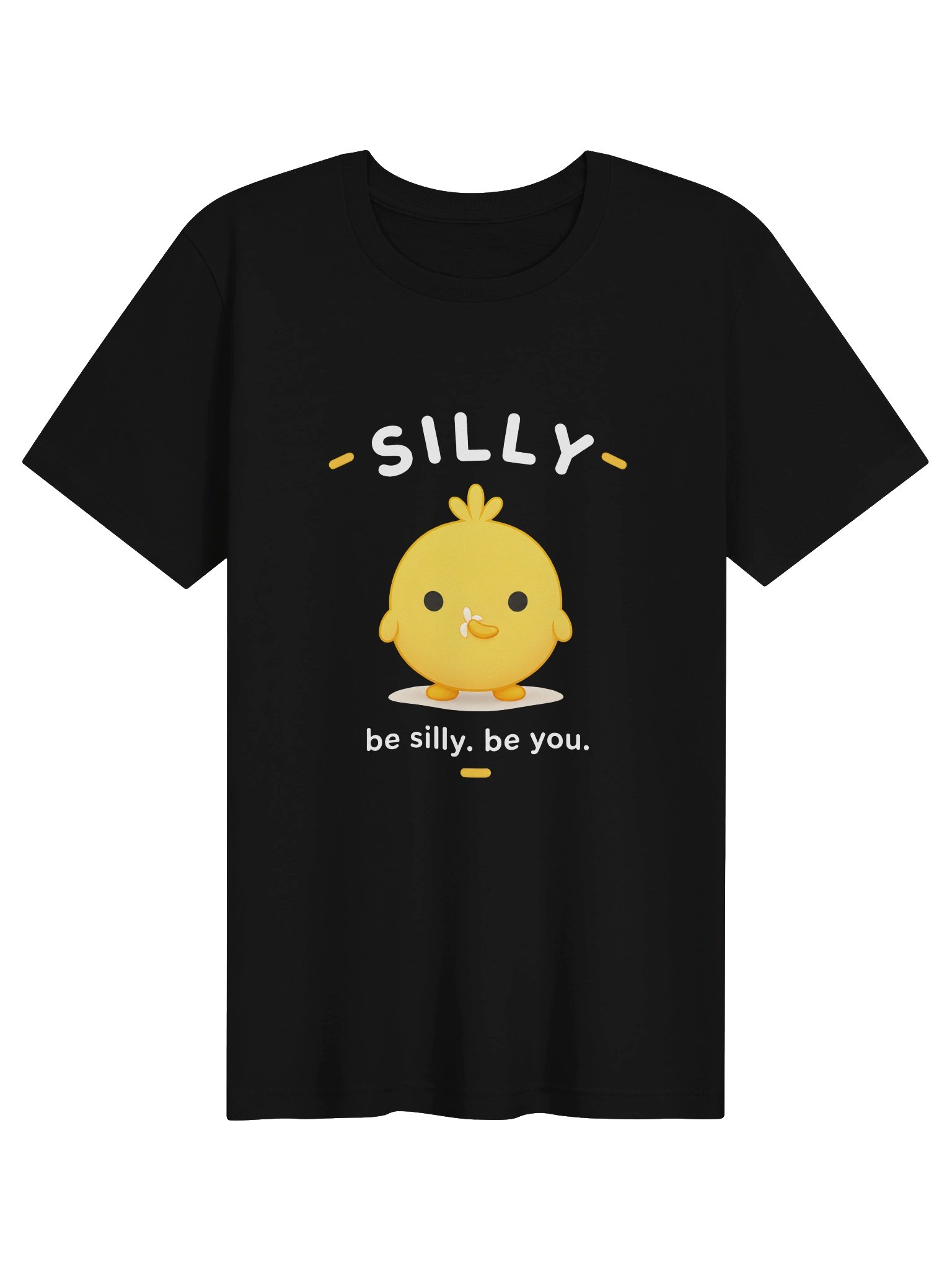 Be Silly, Be You. Tee (Black) product image (1)