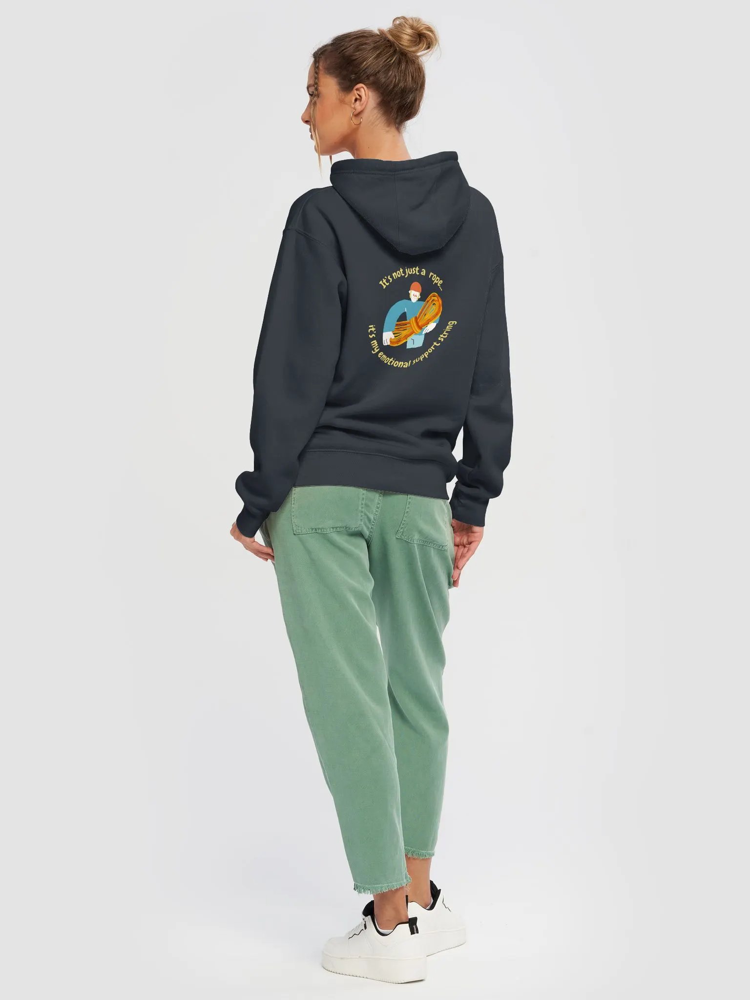 Emotional Support String - Climber Hoodie product image (5)