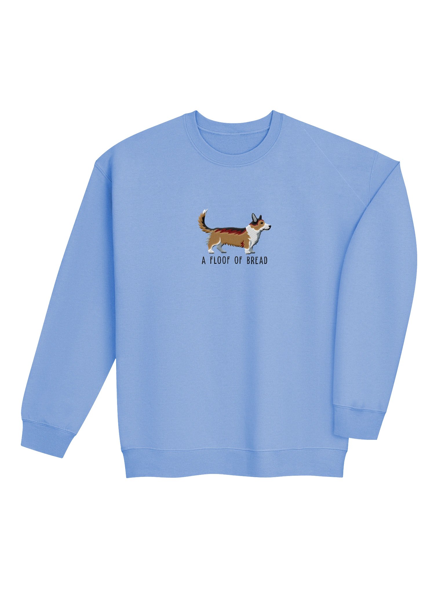 A Floof of Bread Sweatshirt (Embroidered) of a Cardigan Welsh Corgi(Sable) product image (7)