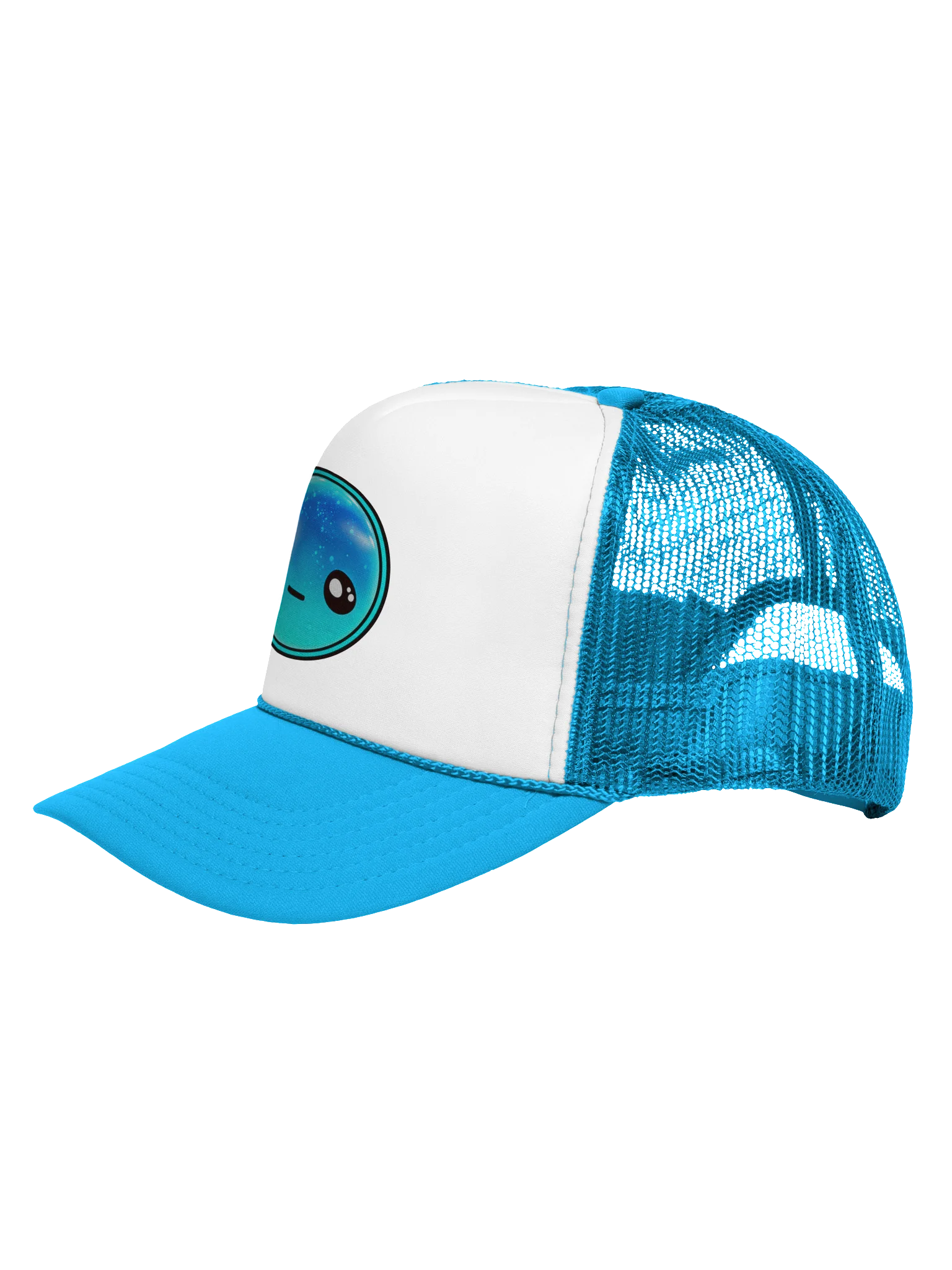 KEVBO "Team Water" Blue + White FOAM Trucker Snapback Hat product image (3)