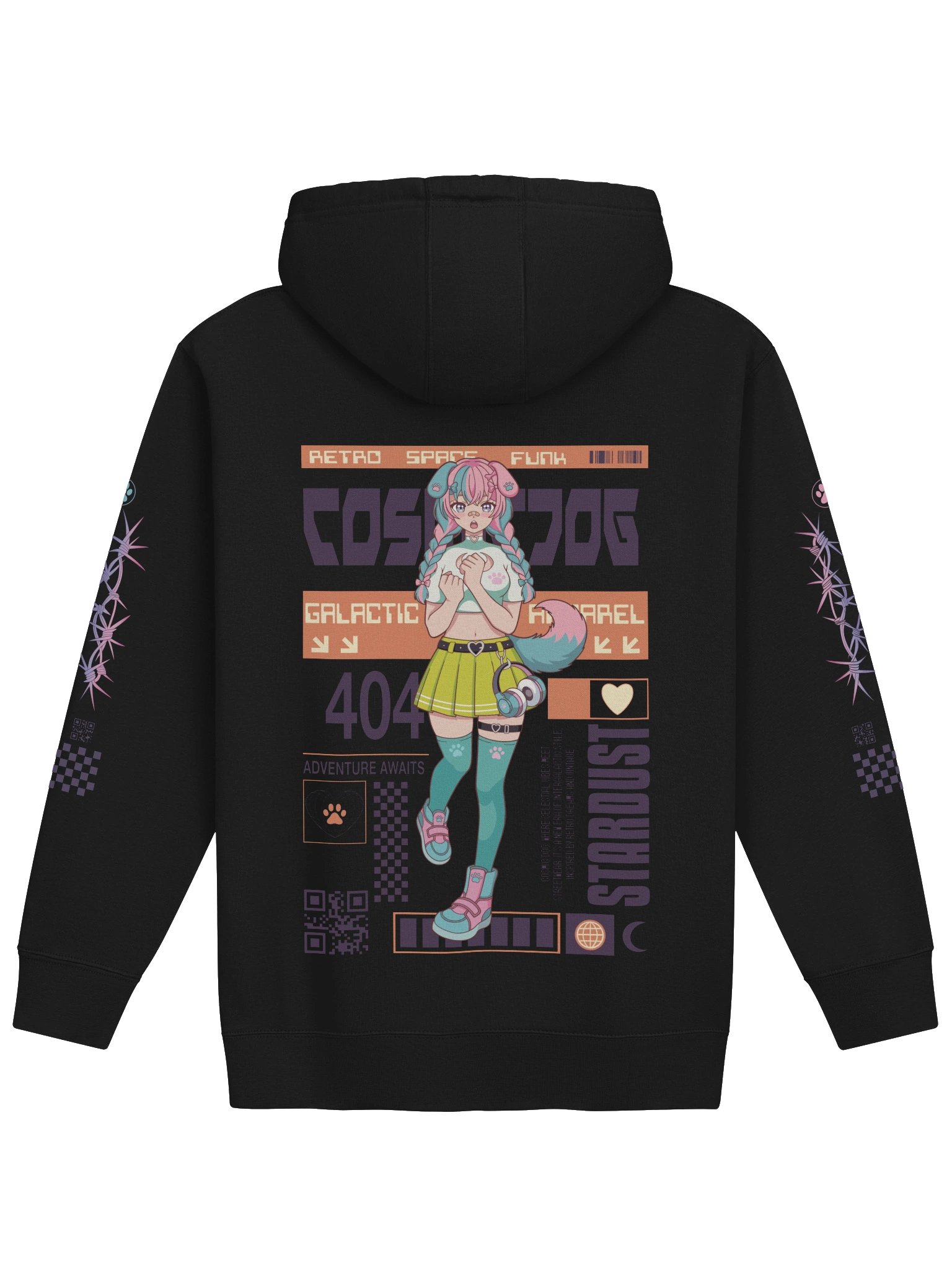 Retro Space Funk Moo Hoodie product image (1)