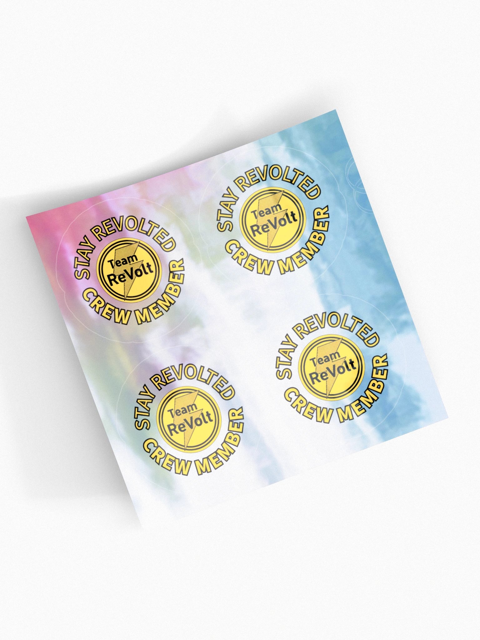 Team ReVolt Holographic Logo Stickers product image (5)
