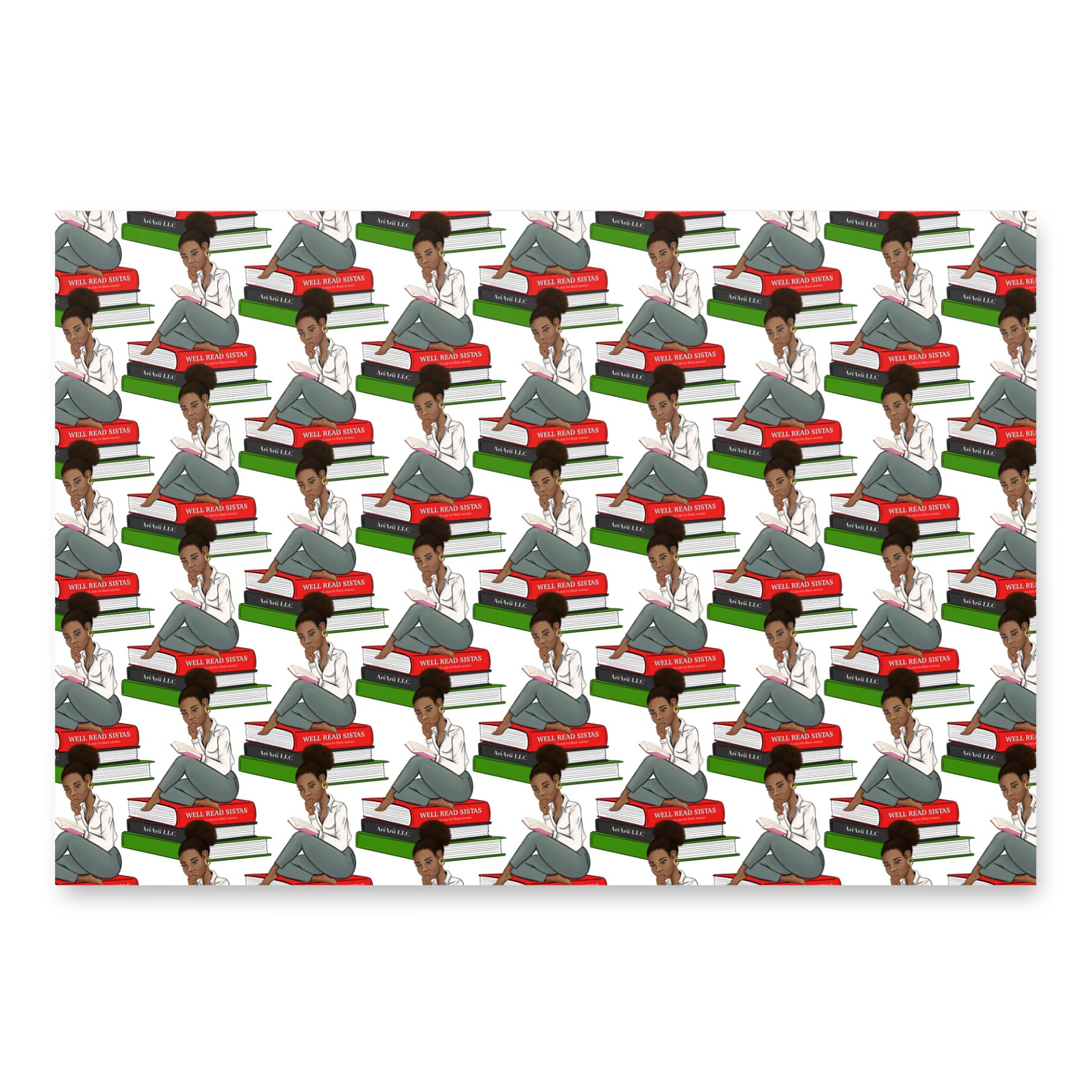 Well Read Wrapping Paper product image (1)