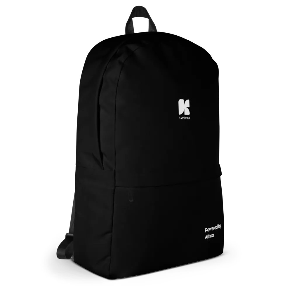Kwenu Print black Backpack product image (3)