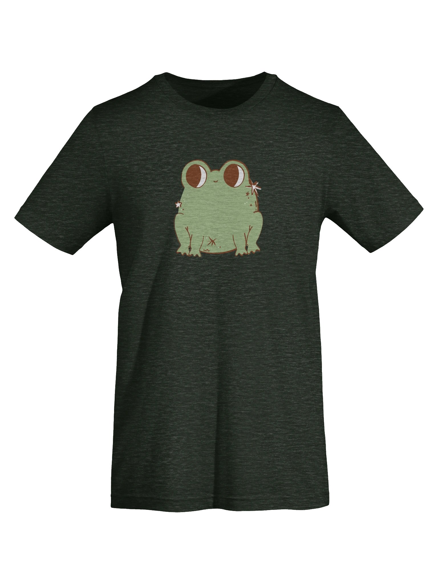 Frolicking Frog Cartoon T-Shirt | Retro 70s Whimsical Frog Character Tee product image (7)