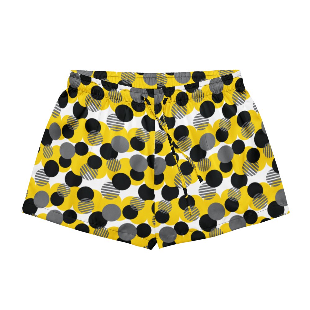 Cozy Chic Modern Geometric Polka Dot All-Over Print Women's Pajama Shorts product image (1)