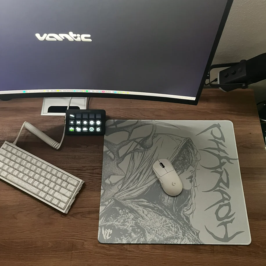 PHARAOH Cloth Mousepad (White Edition) product image (6)