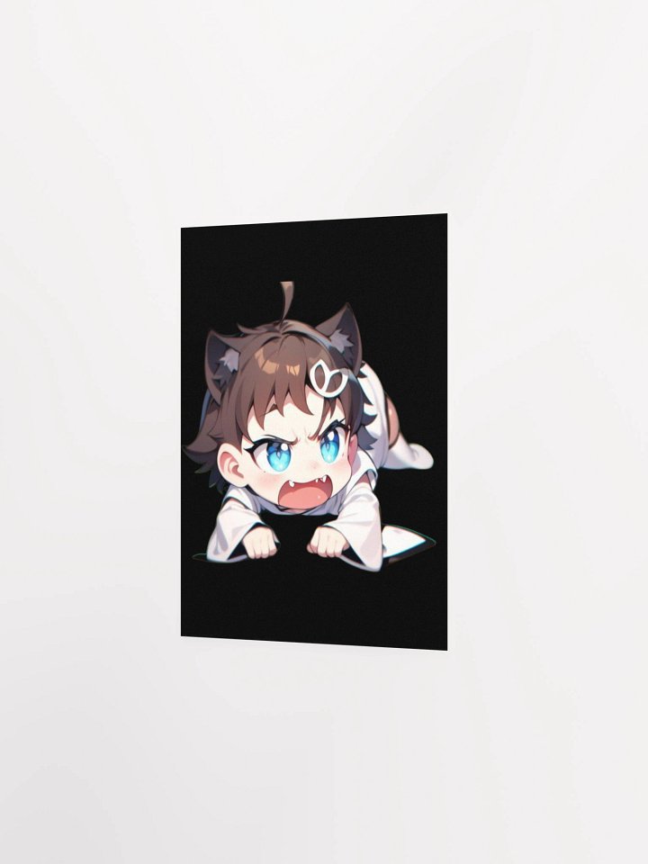 Hissing Feline Determination Poster product image (17)