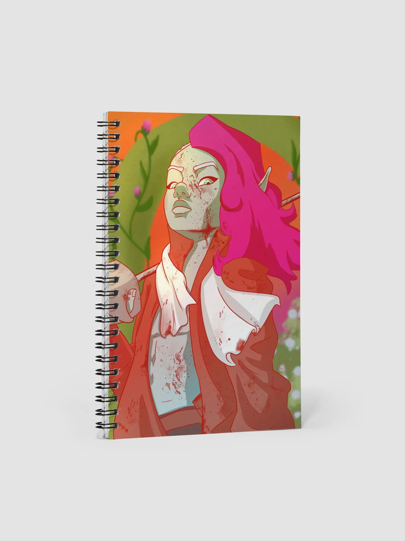Blood Amongst Flowers Notebook (soft cover) product image (1)
