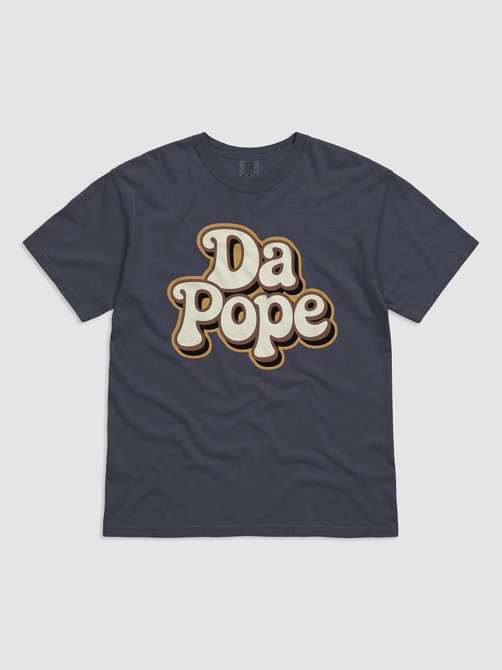 Da Pope Retro T-Shirt – Chicago Style | Pope Leo XIV American Provost Parody Tee product image (2)
