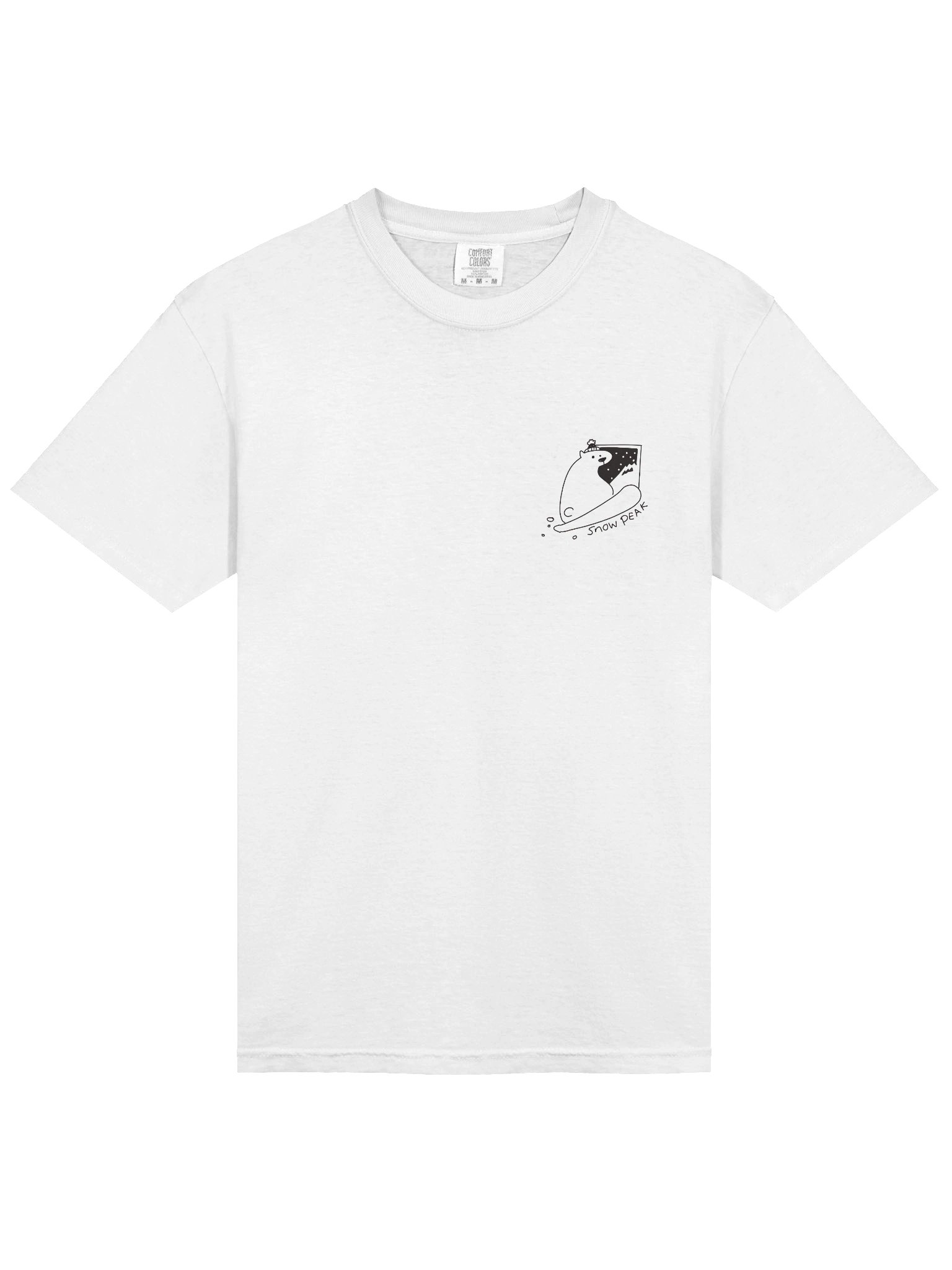 Snow peak polar bear T-shirt product image (3)