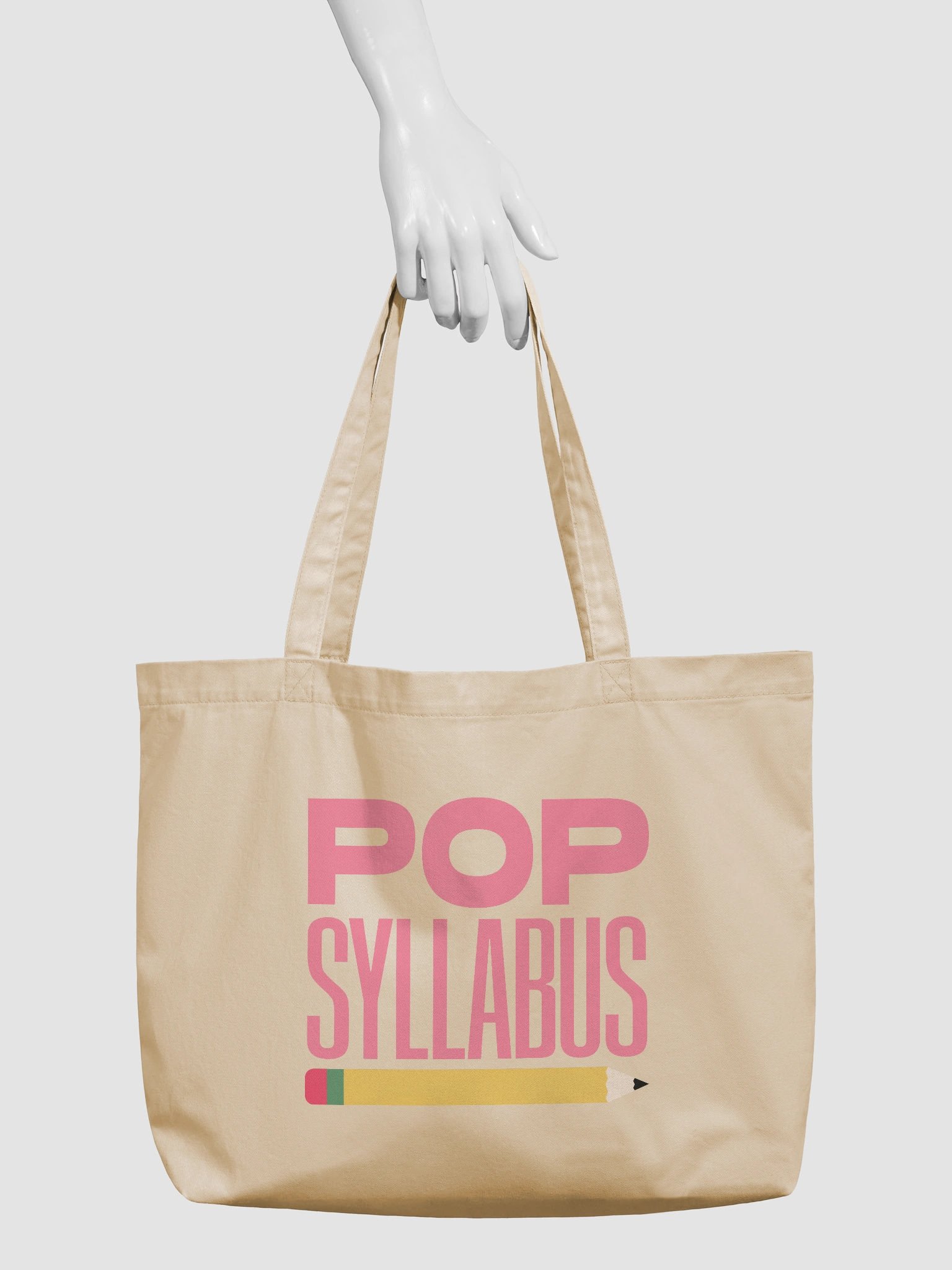 Pop Syllabus Logo Tote Bag (Big) product image (3)