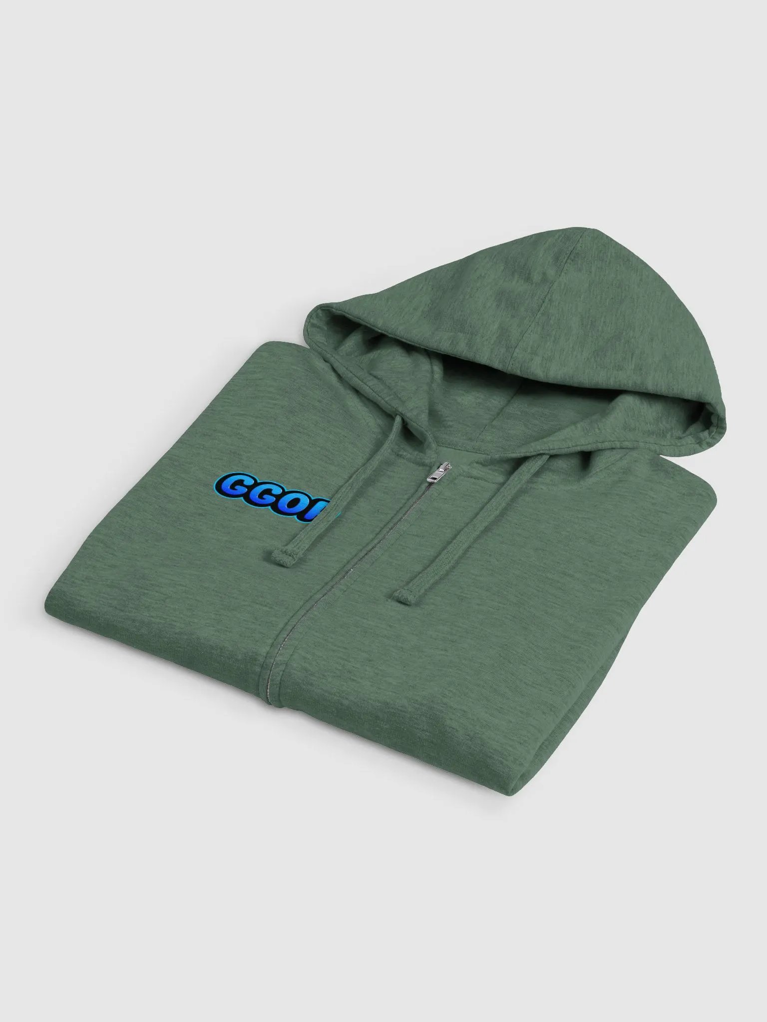 Blue GGOP Zip Up Hoodie product image (12)