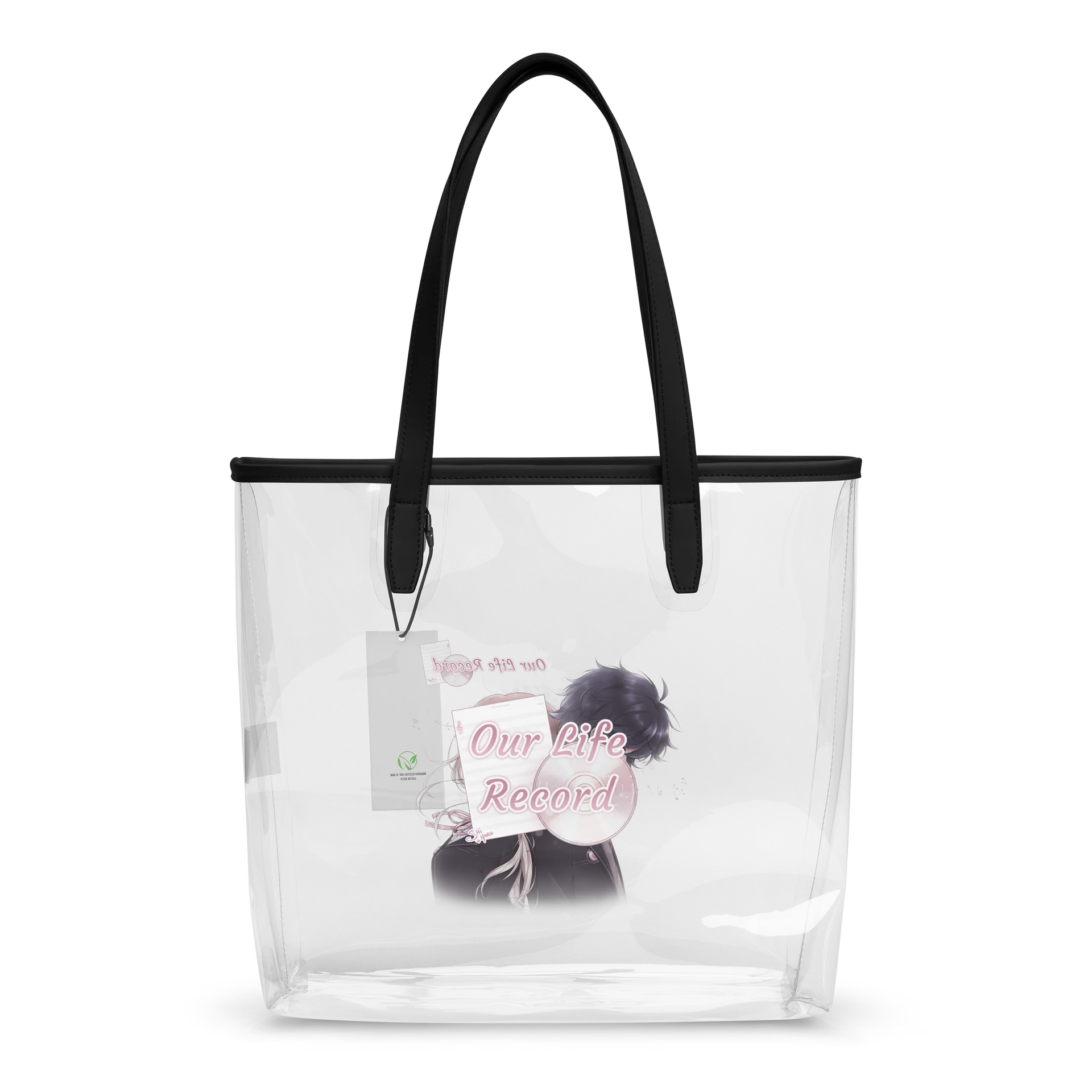 Totebag "Our Life Record" – (Premières Notes) Transparent product image (2)