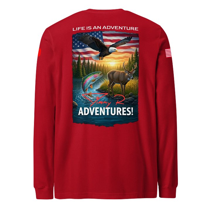 LONG SLEEVED SHIRT RED product image (2)