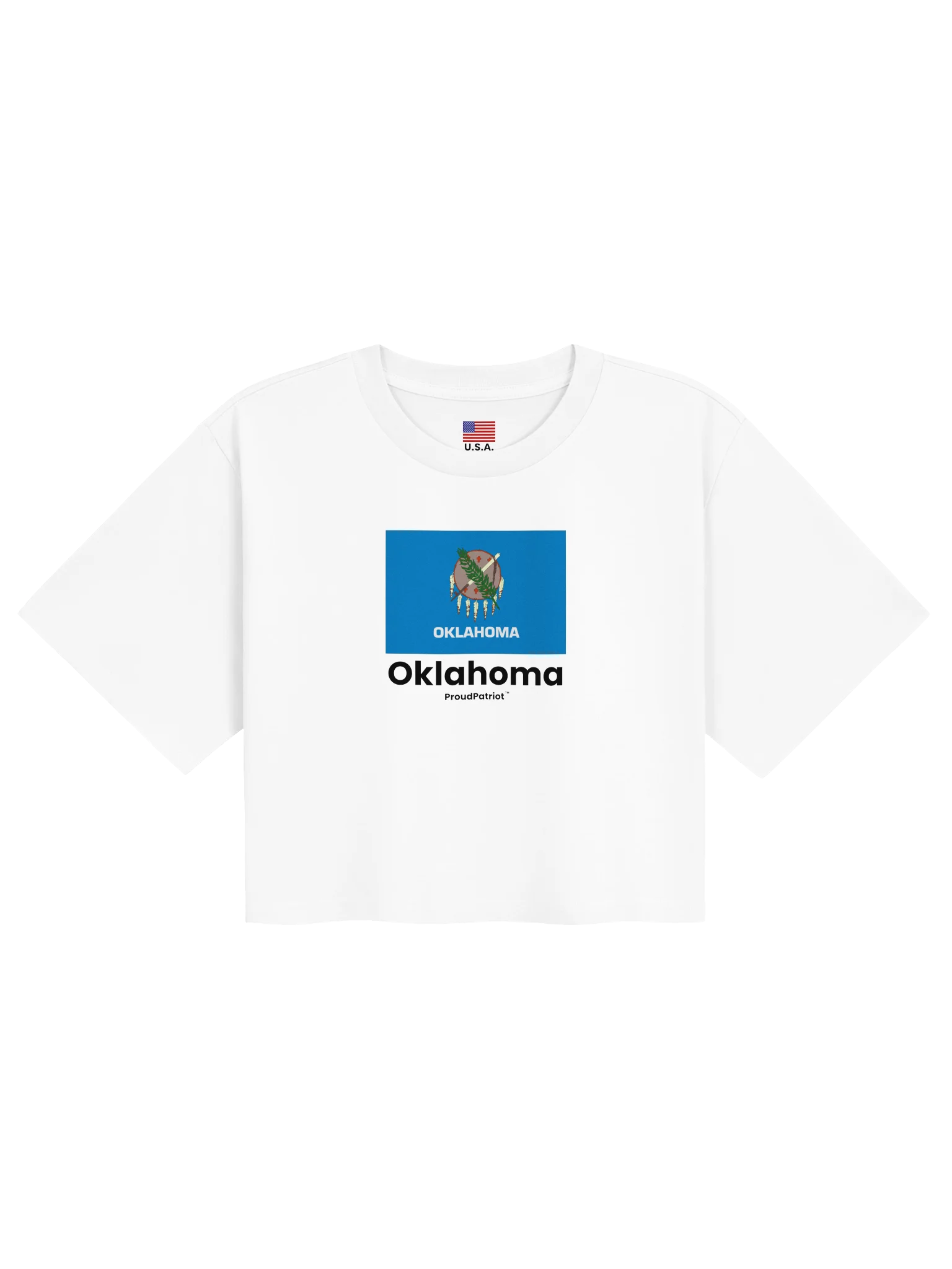 Oklahoma Women's Classic Crop Tee product image (5)
