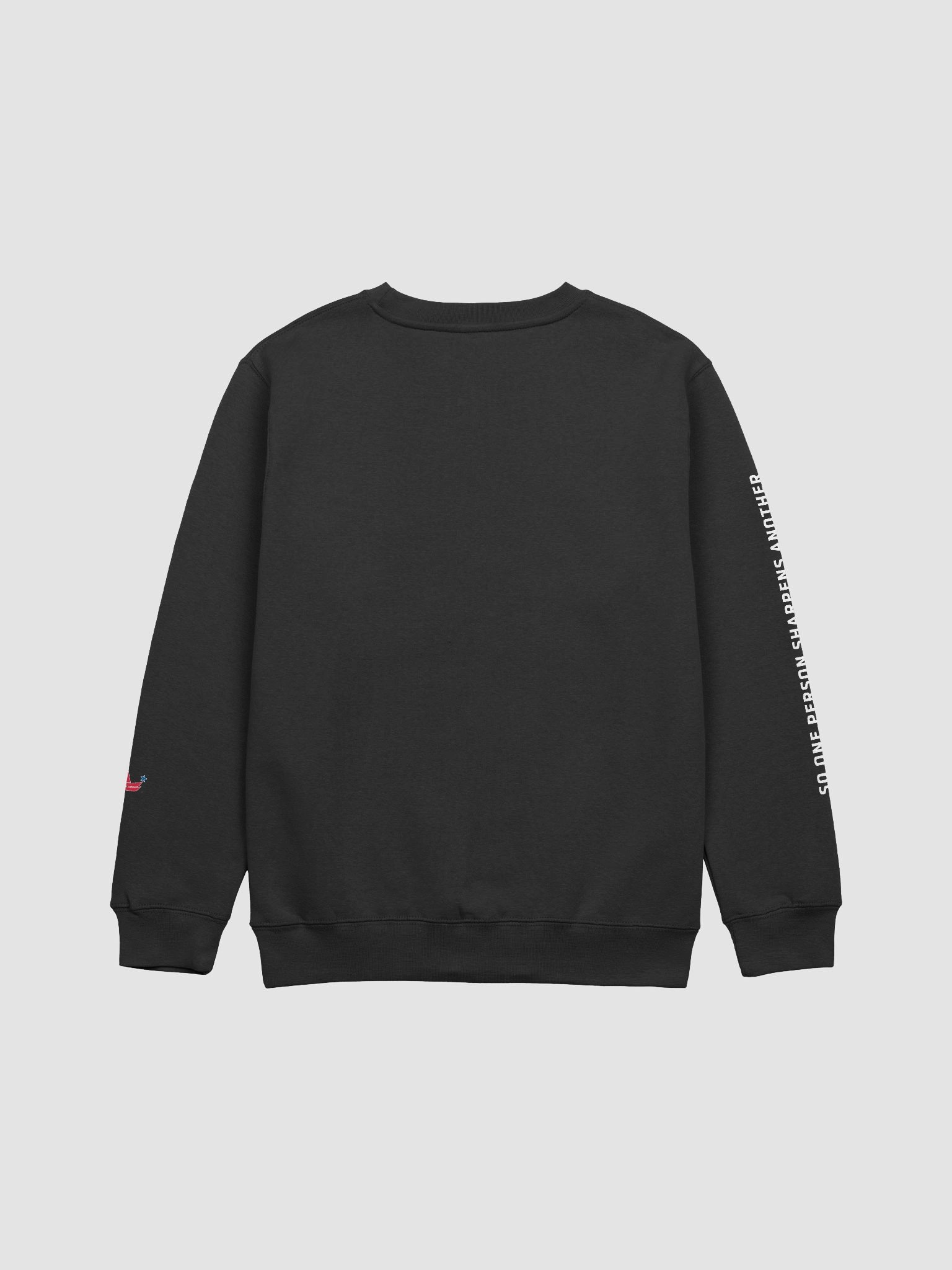 Women’s “Iron Sharpens Iron” Sweatshirt – Proverbs 27:17 product image (2)