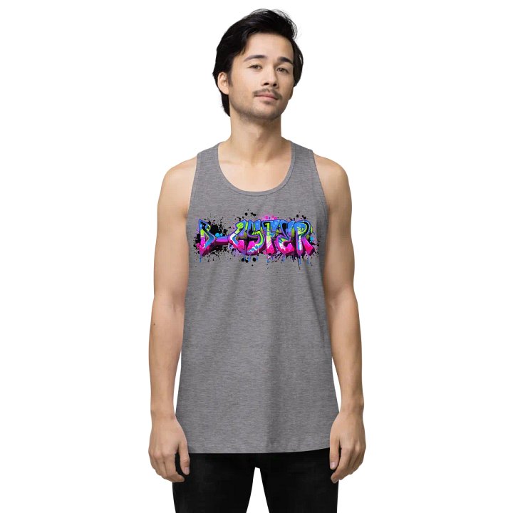 D-cyfer Logo Graffiti Men's Tank Top product image (5)