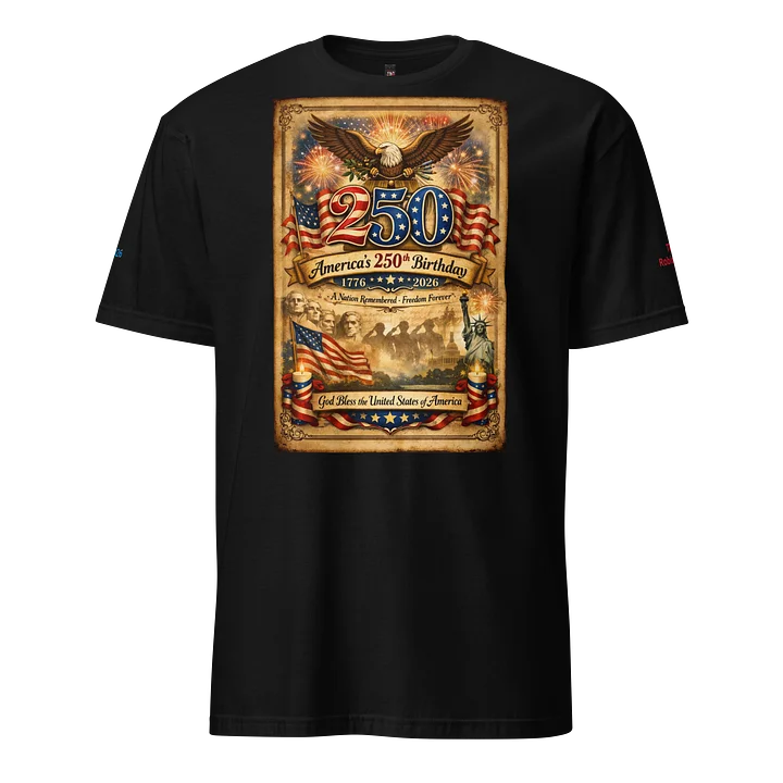 America’s 250th Birthday Patriotic Eagle Tee product image (1)