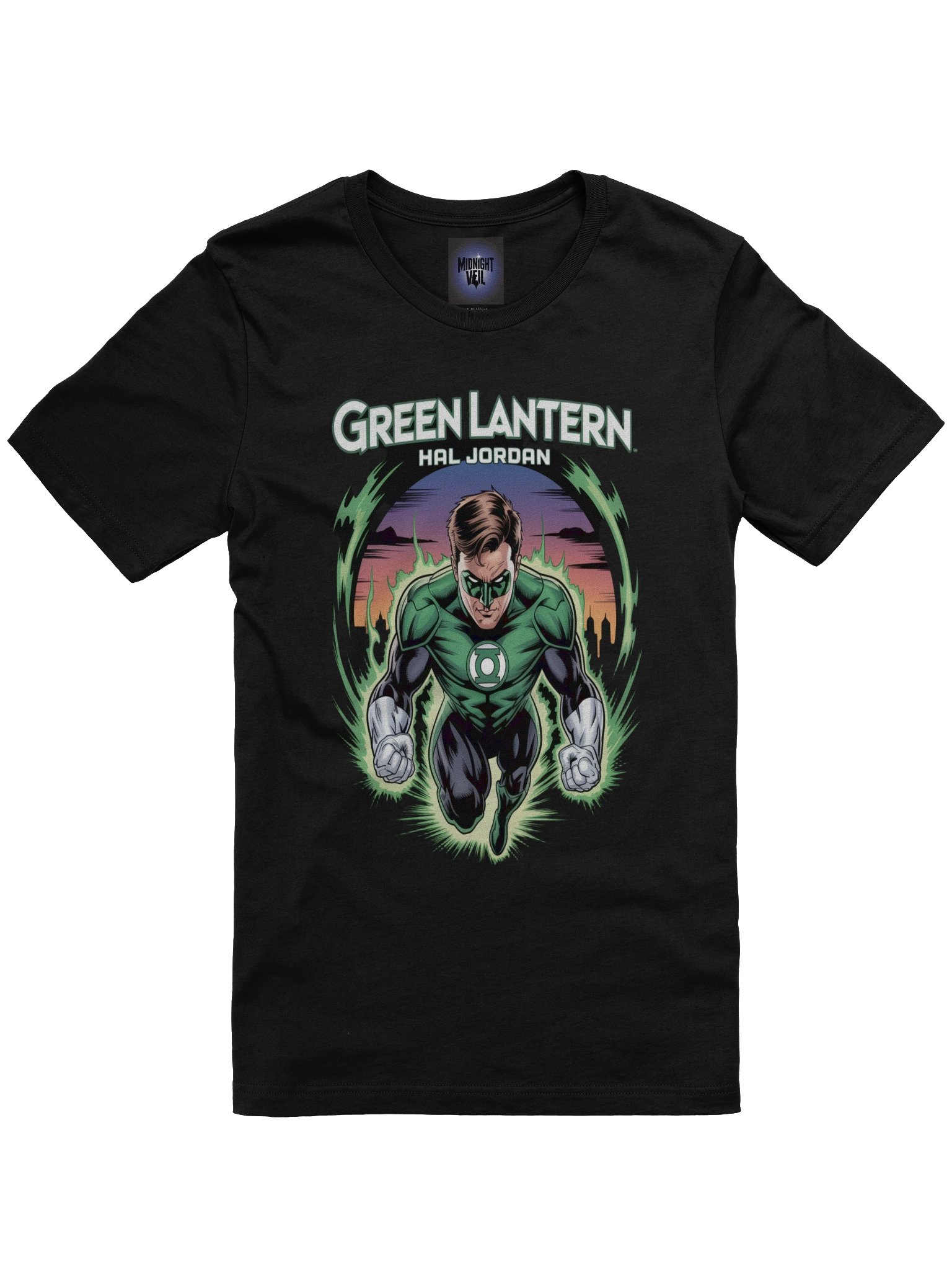Twilight Will: Hal Jordan Green Lantern Supersoft Graphic T-Shirt product image (3)