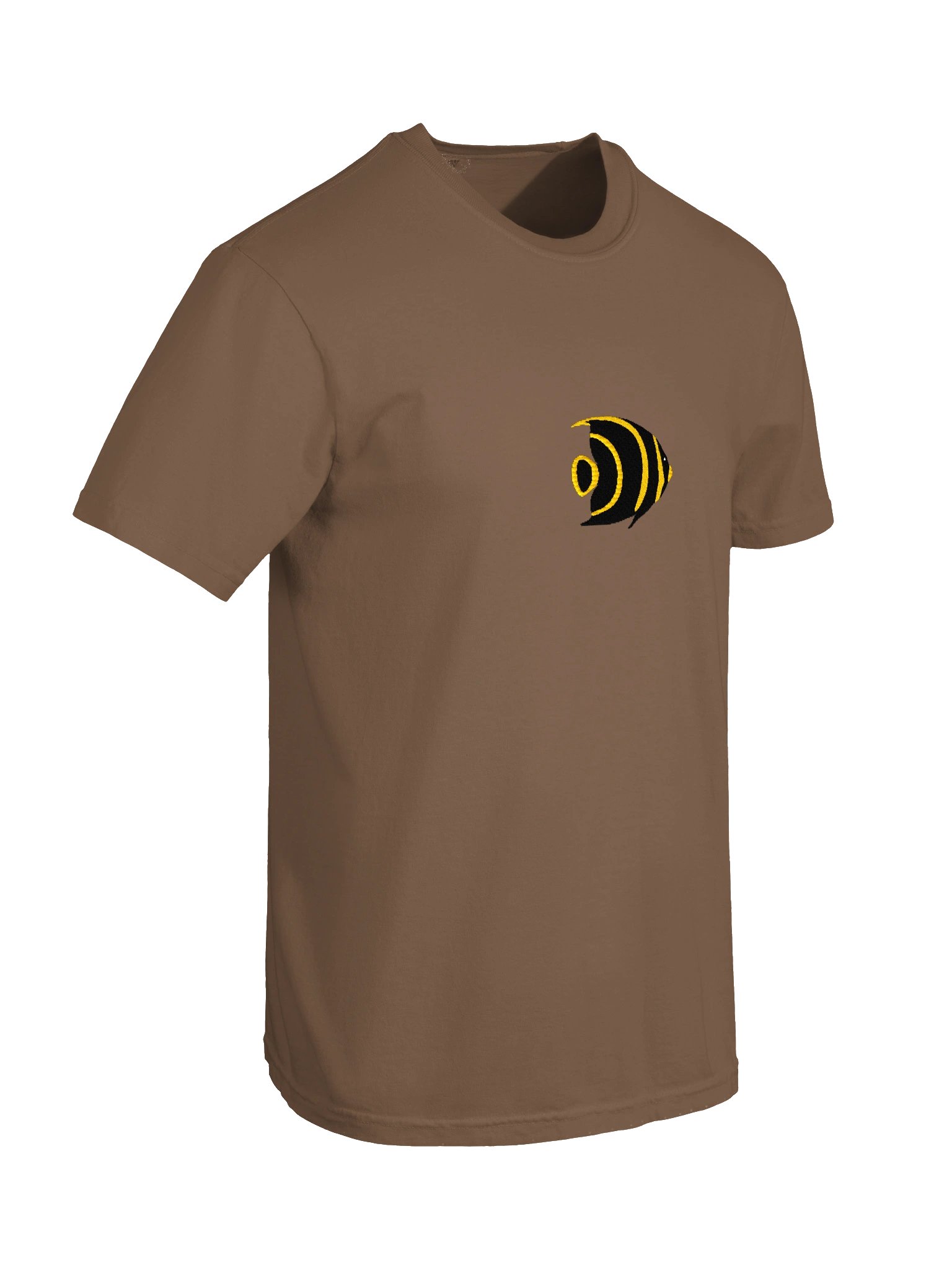 Juvenile French Angelfish Embroidered Premium Shirt | Saltwater Reef Aquarium Fish & Marine Life Apparel product image (12)