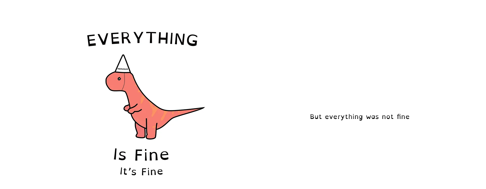 But everything was not fine - Mug product image (3)