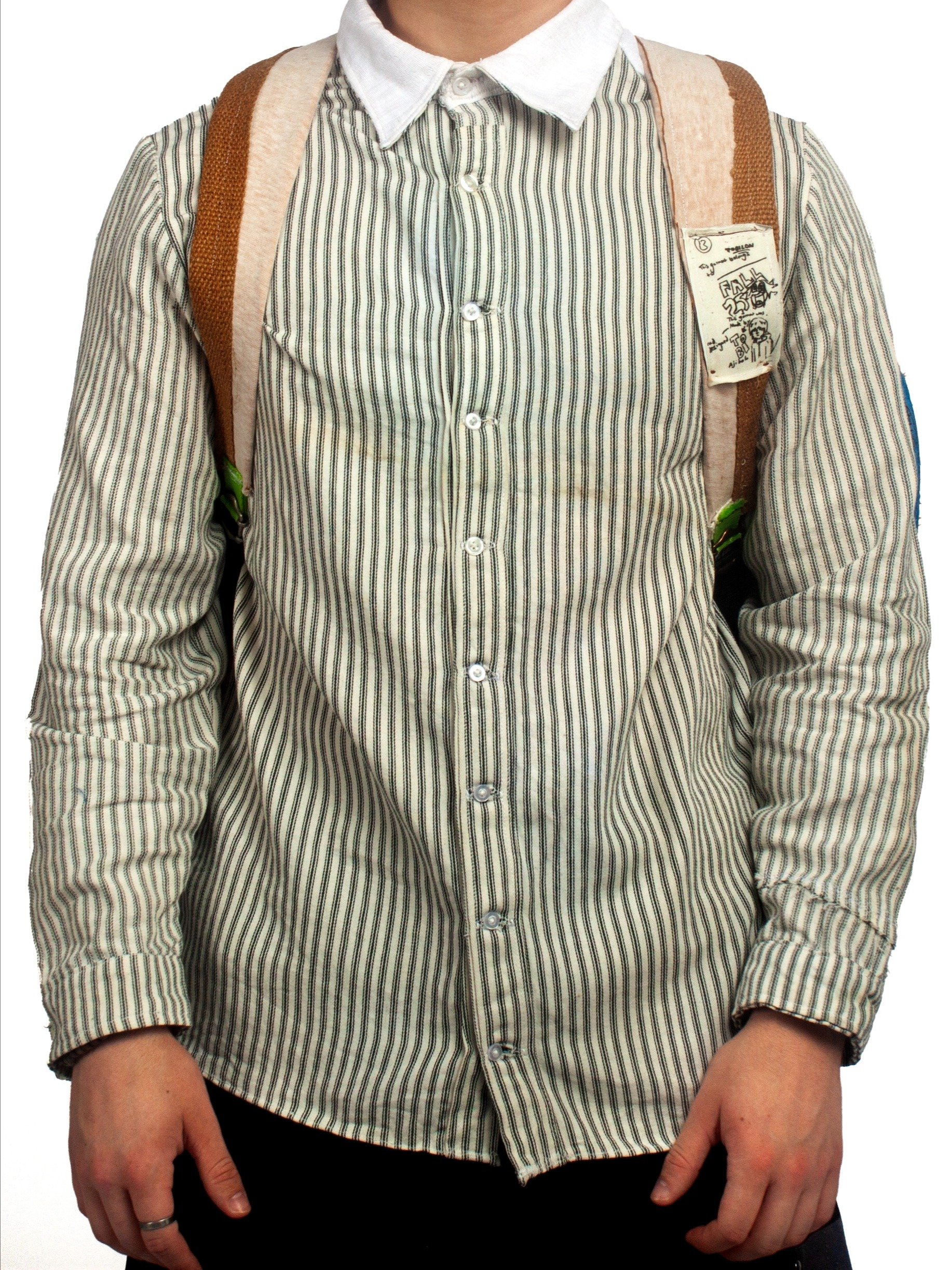 CONE BAG - RIB KNIT PATCHWORK BR 02 product image (4)